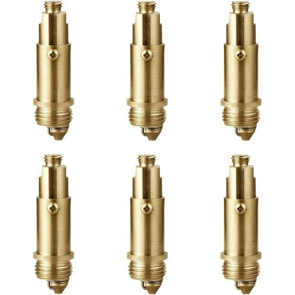 Brass Pop-up Bolt With Spring Mechanism For Replacement Part, Easy Pop-up Click Plug For Sink And Bathtub, Durable Corrosion-resistant Material, Suitable For Most Bathroom
