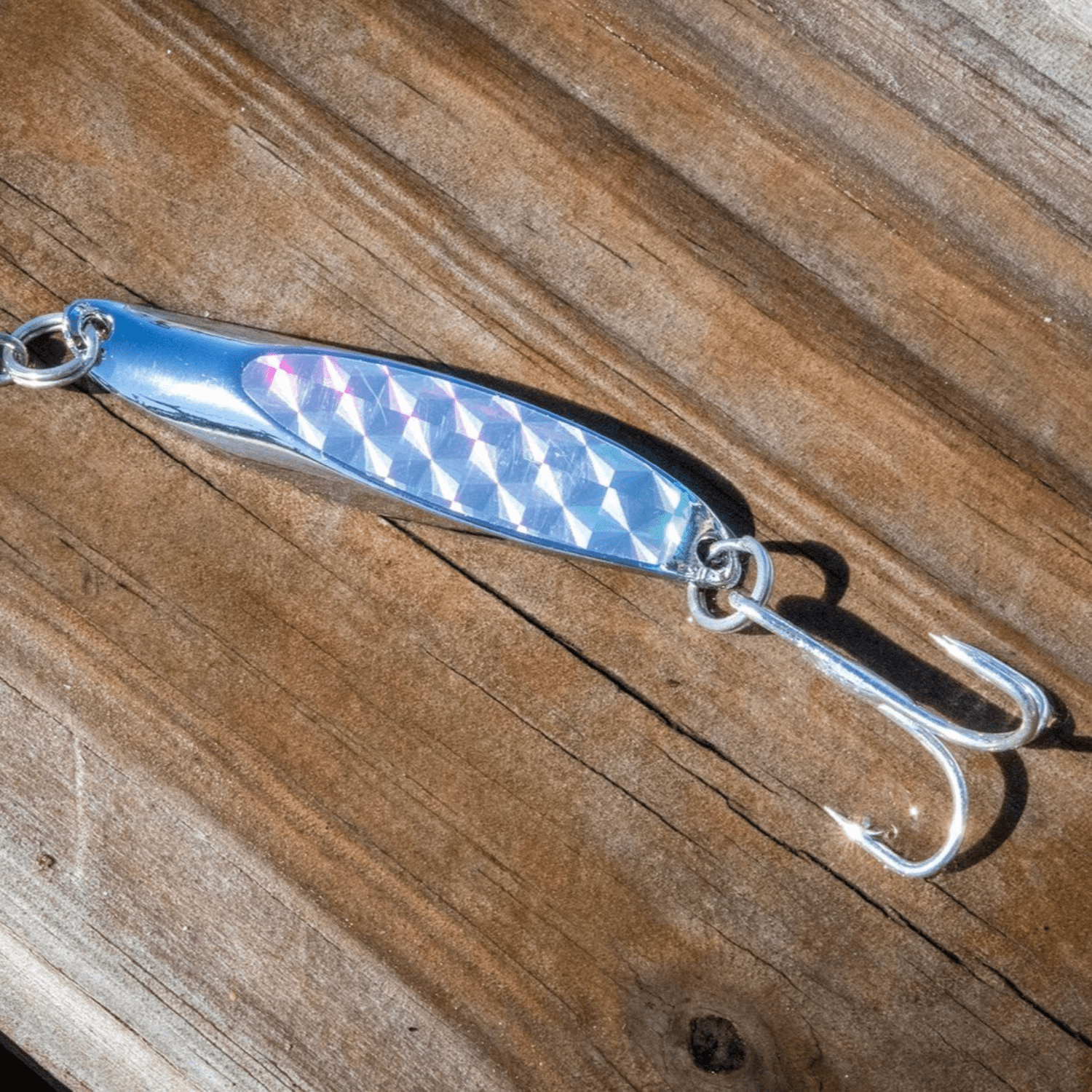 Tsunami Pro Shockwave Spoon Fishing Lure 2 oz Chrome and Silver