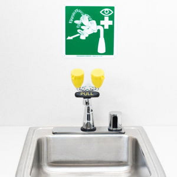 Speakman Sef-1812-Tw Eyesaver Sensor Activated Combination Eyewash Faucet - Chrome
