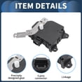 thumbnail image 3 of Actuador de control de puerta de mezcla de calefacción HVAC Unique Bargains, No.25770690 para Buick Lucerne 2006-2011 Negro, 1Pc, 3 of 7