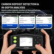 CICPAP Enhanced Universal OBD II Scanner Car Engine Fault Code Reader CAN Diagnostic Scan Tool, Read and Clear Error Codes for 1996