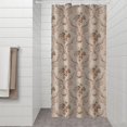 thumbnail image 2 of Pioneer Flower Floral Print Pattern Shower Curtain 36"x72" ,Bathroom Decorative Shower Curtains Set with 12 Hooks,Modern Waterproof Washable Shower Curtain, 2 of 6
