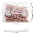 thumbnail image 2 of WHAMVOX 500Pcs Portable Cotton Swabs Applicator for Makeup Correction, 2 of 7