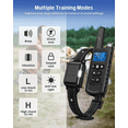 thumbnail image 5 of Training Collar with Remote, 4200FT Range Rechargeable IP67 Waterproof E-Collar with Flashlight, 3 Training Modes, Adjustable Strap for Small, Medium, Large Dogs (8-120lbs), 5 of 9