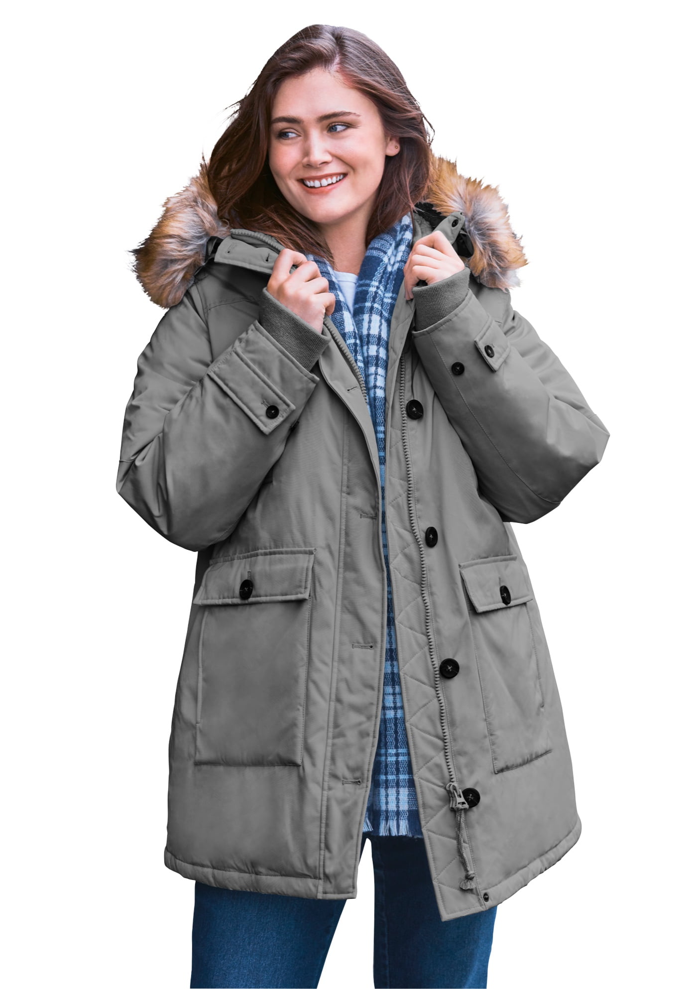 womens plus coats & jackets