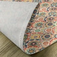 thumbnail image 5 of Ambesonne Geometric Place Mats Set of 4, Floral Old Display, Standard Size, Multicolor, 5 of 6