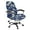 Blue Floral, variant on FKELYI Retro Floral Butterfly Print Office Chair Covers Stretch Computer Chair Slipcovers for Armchair, Swivel Chair Washable Gaming Chair Protector Cover for Home Office, Small