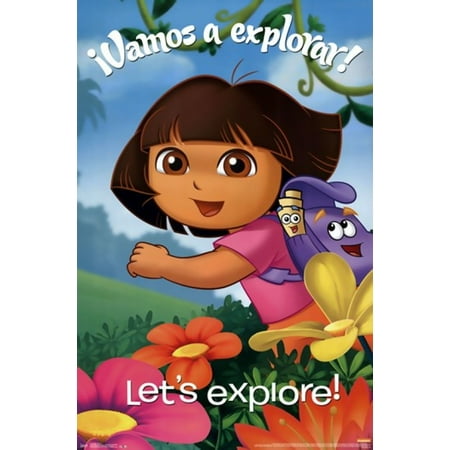 Dora the Explorer - Explore Poster Print - Walmart.com