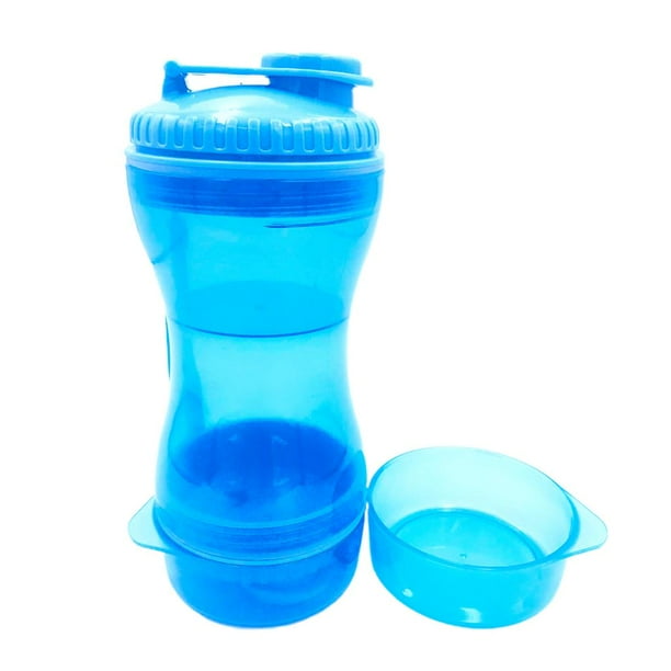 Contenedor para Agua de , Recipiente de Almacenamiento de Comida Agua para Perros Azul Salvador Alimentador exterior para perros