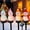 Multicolor, variant on 4 Pack Christmas Snowman Pathway Lights, Solar-Powered Snowman Stakes with 8 Lighting Modes for Pathways and Garden Decor, Red