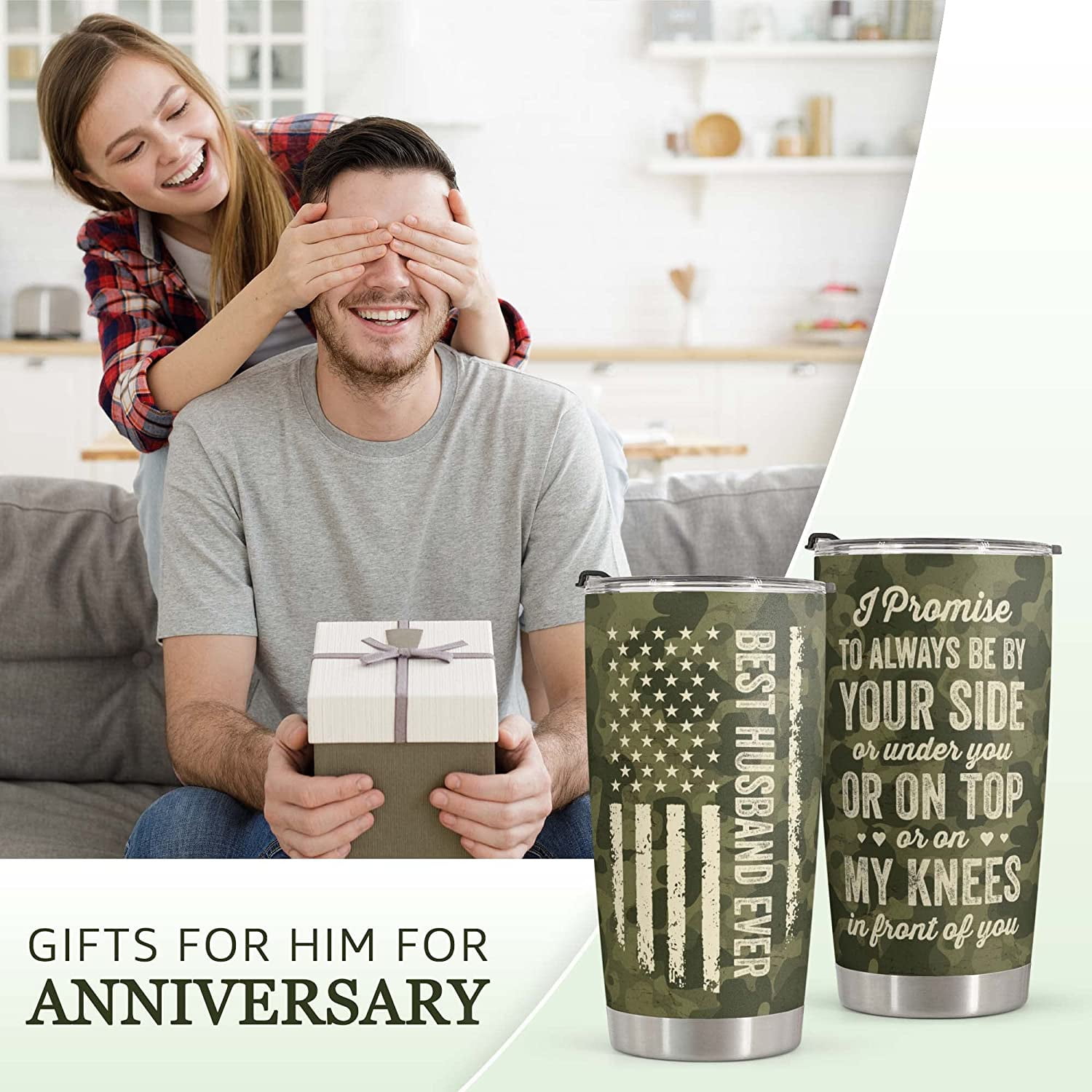 Anniversary Tumbler Cup Funny Birthday Gift For Men Boyfriend Husband Him  C-27B