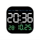 thumbnail image 1 of Reloj de Pared LED Digital con Control Remoto, Temperatura, Hora, Semana, Fecha, Reloj Despertador de Escritorio para Sala de Estar de Moda, 1 of 6