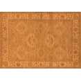 thumbnail image 1 of Ahgly Company Indoor Rectangle Oriental Orange Traditional Area Rugs, 6' x 9', 1 of 4
