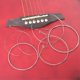 thumbnail image 5 of 6pcs Electric Guitar Strings Nickel-plated Ball-end Steel Core 6 String Set Individually Wrapped for Electric Guitar 009-042 Inch, 5 of 5