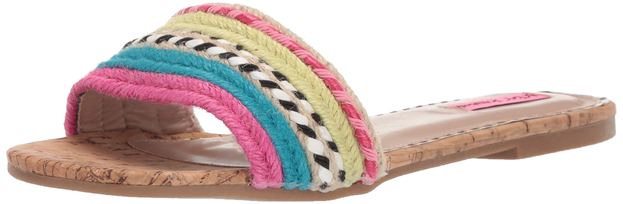 multi colored sandals