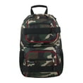 thumbnail image 2 of Eastsport Double Strap Skater Backpack, Army Camo with Red, 2 of 6
