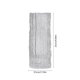 thumbnail image 4 of Jarrón Glaciar | Jarrón decorativo moderno de vidrio para el hogar y el jardín | Elegante jarrón negro o blanco | Obra de arte de 24 cm de alto, 4 of 6