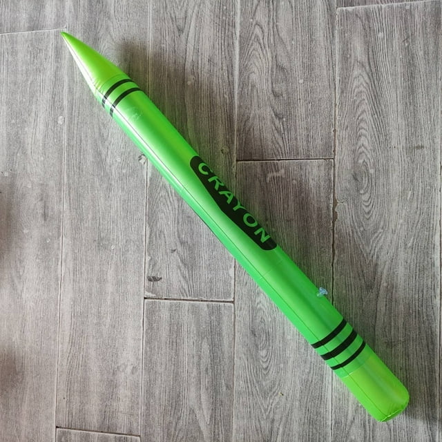 HUASHENG Tall Inflatable Crayons Large Blow Up Crayons Set Giant Crayon Prop Decorations Kids Birthday Decor Party