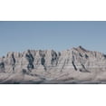 thumbnail image 2 of Larson, Nathan 24x16 White Modern Wood Framed Museum Art Print Titled - Badlands, 2 of 4