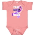 thumbnail image 3 of Inktastic I Wear Purple for My Mama Lupus Awareness Boys or Girls Baby Bodysuit, 3 of 5