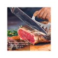 thumbnail image 4 of 2 st metall rostfritt stål köttklor köttgafflar med trähandtag grillgaffel tång kött schnitzel stekgaffel grillverktyg, 4 of 5