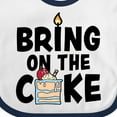 thumbnail image 4 of Inktastic Bring on the Cake with Cake Slice Replacing a Boys or Girls Baby Bib, 4 of 4