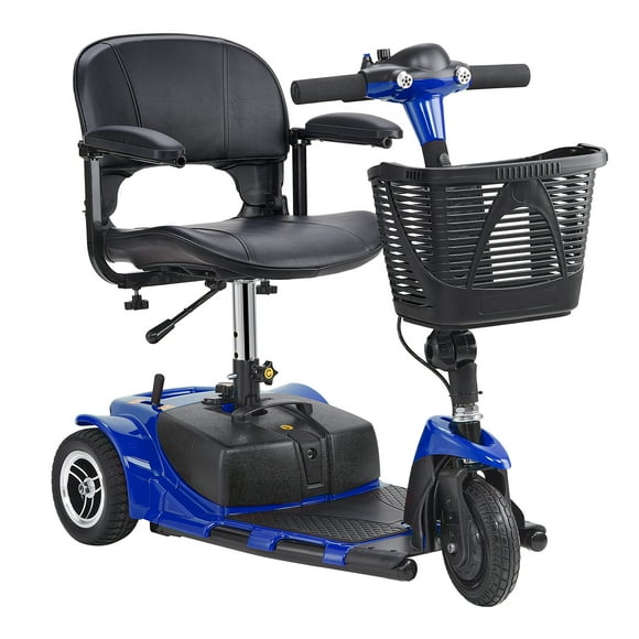 VEVOR 3 Wheel Folding Mobility Scooter for Adults & Seniors, Heavy-Duty Electric Powered Mobility Scooter & 12 Mile Long Range