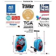 Kiddietotes 20 Child Hardside Kids Travel Luggage