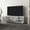 White, variant on Xukmct Wood TV Cabinet for TVs up to 52", Entertainment Center with 1 Doors and 4 Open Shelf, TV Stand for Living Room, White
