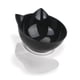 thumbnail image 1 of Cuenco de mascotas Antideslizante 15 ° Comida inclinada Potinaje Contenedor de agua con soporte elevado Protección Protección Piel de alimentación Hogar Pequeño Animales 1 tazón negro Advancent PT000726-03, 1 of 7