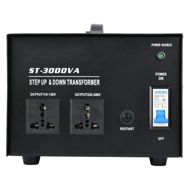 Transformador, convertidor de voltaje de 3000 W, convertidor de voltaje único, cargador de batería, mejore su experiencia