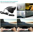 thumbnail image 4 of HLONK 12V 200W Demister Defroster Car Auto Portable 2 In 1 Electric Heater Cooler Fan, 4 of 5