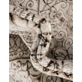 thumbnail image 3 of Unique Loom Rushmore Collection Area Rug - Bagmati (8' x 11' 8" Rectangle Cream/Brown), 3 of 6