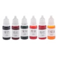 thumbnail image 1 of 6pcs 10ml Colores De Tinte De Jabón Colorantes De Bricoje Alimentos Cosméticos Para Hornear Suministro De Teñido BLESIY Colores de pigmentos de jabón de 10 ml, 1 of 8