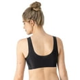 thumbnail image 2 of Hanes Womens Bralette, Invisible Embrace Pullover Bralette, Moisture-Wicking T-Shirt Bra, 2 of 10