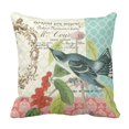 thumbnail image 1 of BSDHOME Taie d'Oreiller Vintage Moderne Française 16x16 Pouces, 1 of 1