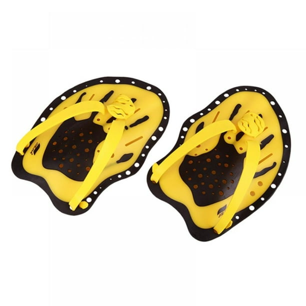 Swimming Hand Paddles Adjustable Professional Swim Training Hand Fin