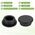 thumbnail image 3 of Uxcell Silicone Hole Plug, High Temp T Type Rubber Stopper Black 29mm 8 Count, 3 of 7