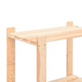thumbnail image 5 of vidaXL 5-Tier Storage Racks 2 pcs 31.5"x15"x66.9" Solid Pinewood 551.2 lb, 5 of 8
