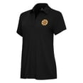 thumbnail image 2 of Women's Antigua Black Boston Bruins Era Polo, 2 of 3