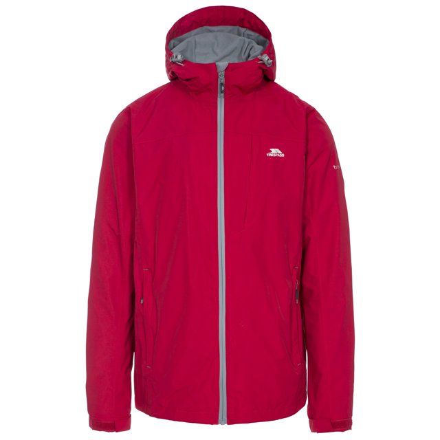 Trespass - Chaqueta Impermeables Hilman II para Hombre (Rojo) Trespass UTTP4008_red