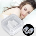 thumbnail image 3 of Anti Ronquidos Nasal Dilatador de Silicona 2Pcs para Aliviar dificultad para Respirar y Congestión Nasal,Mejor Dormir Respiración Ayuda Relief Ronquidos Ventilación para Nariz (L) Ecomeon no, 3 of 6