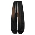 thumbnail image 7 of HOOMEUMY Men's Multi Pocket Cargo Jogger Pants Adjustable Drawstring Waist Elastic Cuffed Ankle Casual Trousers s Available, 7 of 7