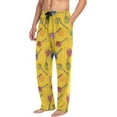 thumbnail image 5 of FREEAMG Colours Lollipop Pajama Pants for Men, Men's Separate Bottoms, Comfortable Lounge Pants for Men（225）, 5 of 7