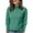 52#Green, variant on Women's Turtleneck Sweaters Fall Fitted Long Sleeve Pullover Sweater Ribbed Knit Basic Tops Army Green L