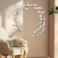 thumbnail image 1 of Tallos de bayas blancas artificiales, decoración navideña para el hogar de 1,8 m, ramas de acebo para árbol de Navidad, boda, decoración navideña., 1 of 6