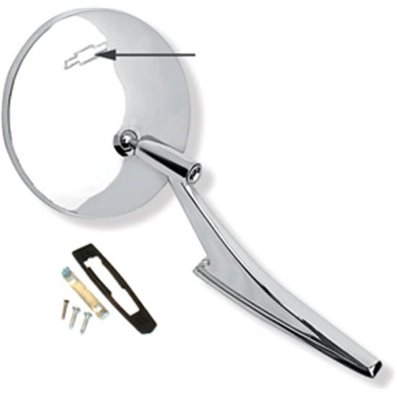 OER CM3005 Outside Rear View Door Mirror, Camaro/Nova/Chevelle/Camino