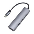 thumbnail image 2 of HUB USB portátil Divisor para PC Computadora Teléfono USB3.0 3 USB2.0 Tipo-C Adaptador Ndcxsfigh Para estrenar, 2 of 6