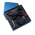 thumbnail image 2 of Set de la corbata de hombres set de la caja de regalo de la moda del novio de la boda del novio de la reunión del novio Estilo a, 2 of 8