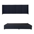 thumbnail image 1 of Box Base cama King Size + Cabecera Milan Azul, 1 of 6